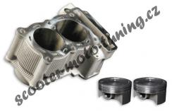 ALUM. 4-stroke TWIN-CYLINDER Ø 70 H2O YA M. T MAX [4B5]