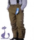 Pánské lyžařské kalhoty TRESPASS khaki