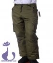 Pánské lyžařské kalhoty TRESPASS khaki barvy